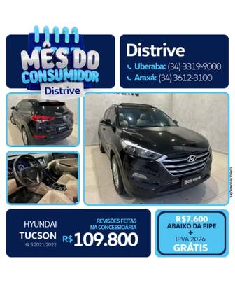 HYUNDAI TUCSON 1.6 16V T-GDI GASOLINA GLS ECOSHIFT